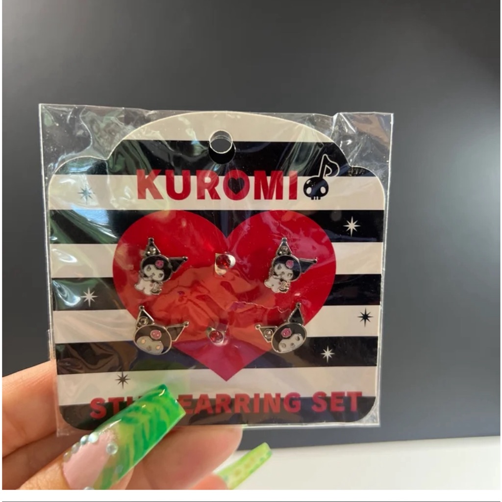 Sanrio Kuromi Earrings 60$